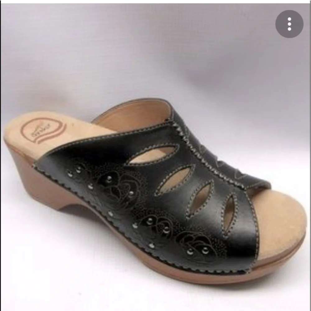 Dansko leather wedge